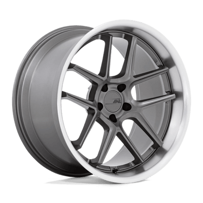 American Racing AR942 BISHOP 20X9.5 MATTE GUNMETAL W/ MACHINED LIP