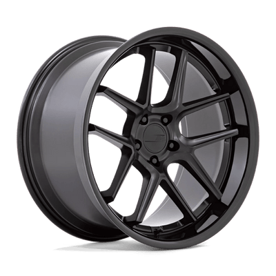American Racing AR942 BISHOP 20X11 MATTE BLACK W/ GLOSS BLACK LIP