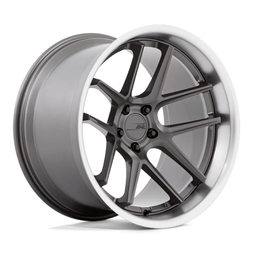 American Racing AR942 BISHOP 20X12 MATTE GUNMETAL W/ MACHINED LIP