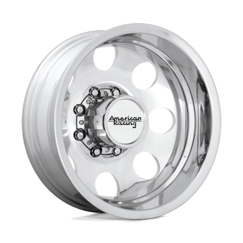 American Racing AR204 BAJA DUALLY 16X6 POLISHED - REAR