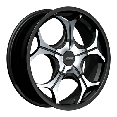 American Racing AR905 17X7 SATIN BLACK MACHINED