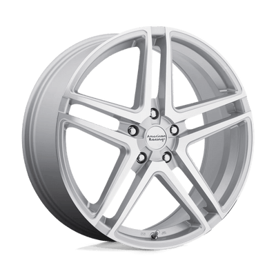 American Racing AR907 18X8 SILVER MACHINED
