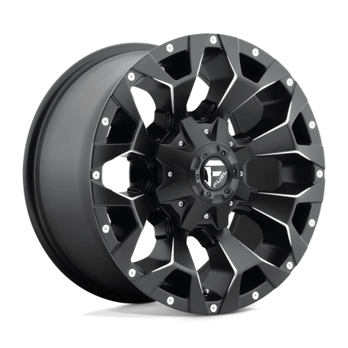 Fuel 1PC D546 ASSAULT 18X9 MATTE BLACK MILLED