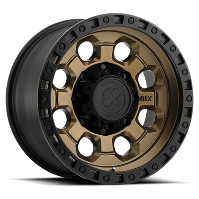 ATX Series AX201 17X9 MATTE BRONZE W/ BLACK LIP