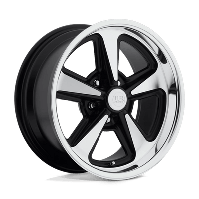 US Mag 1PC U109 BANDIT 18X9 MATTE BLACK MACHINED