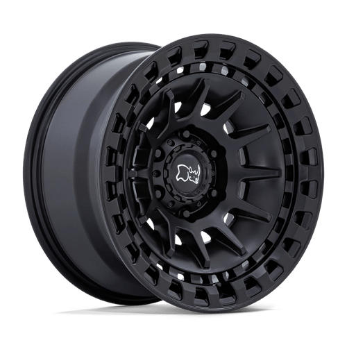 Black Rhino Hard Alloys BARRAGE 17X8.5 MATTE BLACK