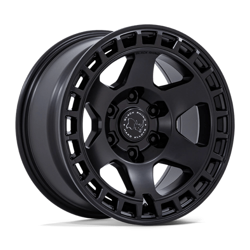 Black Rhino Hard Alloys BR022 BAHARI 17X8.5 MATTE BLACK