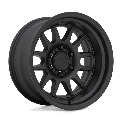 Black Rhino Hard Alloys GUIDE 17X9 MATTE BLACK