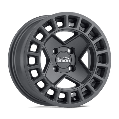 Black Rhino Hard Alloys - UTV YORK UTV 15X7 MATTE GUNMETAL