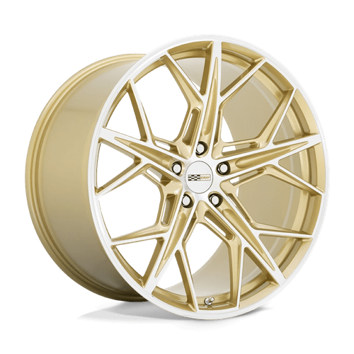 Cray HAMMERHEAD 22X12 GLOSS GOLD W/ MIRROR CUT FACE