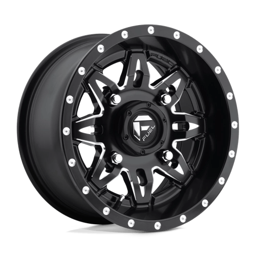 Fuel UTV D567 LETHAL 14X7 MATTE BLACK MILLED