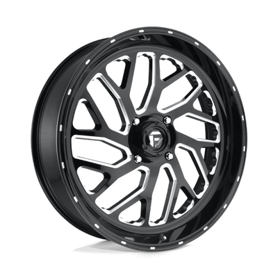 Fuel UTV D581 TRITON 24X7 GLOSS BLACK MILLED