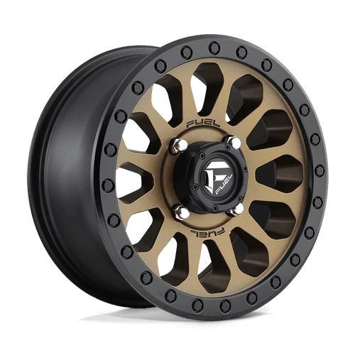 Fuel UTV D600 VECTOR UTV 14X7 MATTE BRONZE BLACK BEAD RING