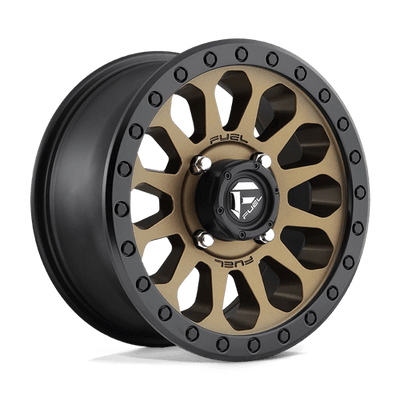 Fuel UTV D600 VECTOR UTV 15X7 MATTE BRONZE BLACK BEAD RING