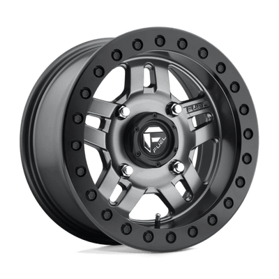 Fuel UTV D918 ANZA BEADLOCK 15X7 MATTE GUN METAL