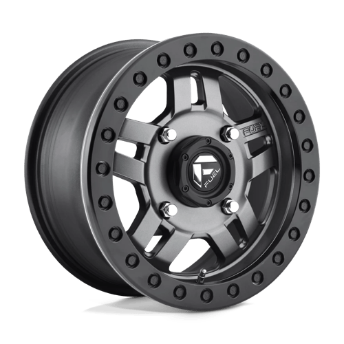 Fuel UTV D918 ANZA BEADLOCK 15X7 MATTE GUN METAL