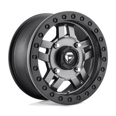 Fuel UTV D918 ANZA BEADLOCK 15X7 MATTE GUN METAL