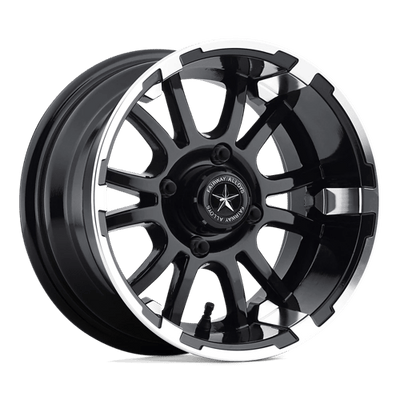 Fairway Alloys FA134 SIXER 14X6.5 MACHINED MATTE BLACK