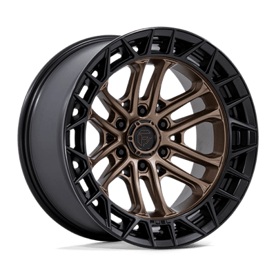 Fuel 1PC FC874 CELSIUS 17X9 MATTE BRONZE W/ MATTE BLACK LIP
