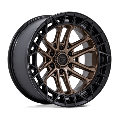 Fuel 1PC FC874 CELSIUS 17X9 MATTE BRONZE W/ MATTE BLACK LIP