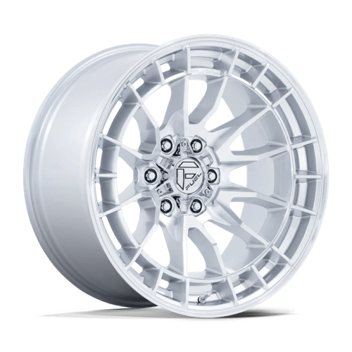 Fuel 1PC FC888 REVOLT 20X10 HYPER SILVER W/ MACHINED FACE