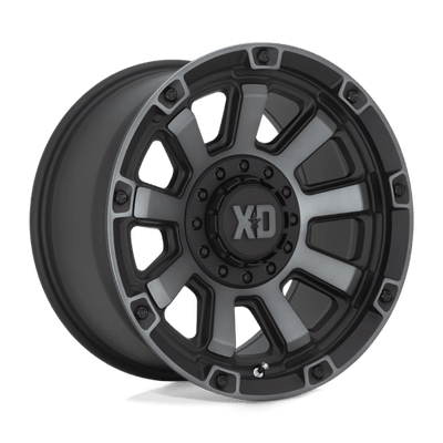 XD XD852 GAUNTLET 17X9 SATIN BLACK W/ GRAY TINT