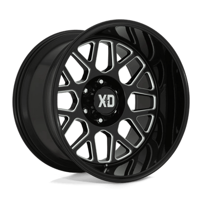 XD XD849 GRENADE II 20X10 GLOSS BLACK MILLED