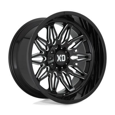XD XD859 GUNNER 20X10 GLOSS BLACK MILLED