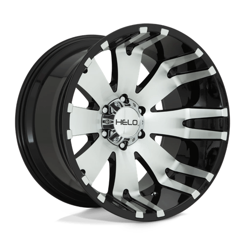 Helo HE917 20X9 GLOSS BLACK MACHINED