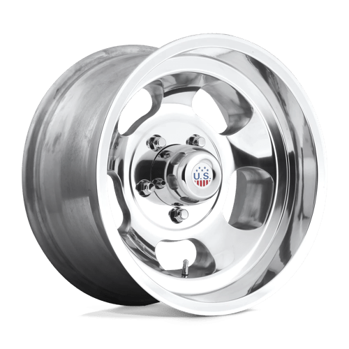 US Mag 1PC U101 INDY 15X8 HIGH LUSTER POLISHED