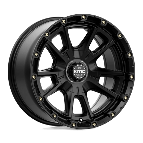 KMC KM100 SYNC 17X9 SATIN BLACK