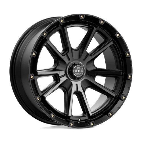KMC KM100 SYNC 20X9 SATIN BLACK W/ GRAY TINT