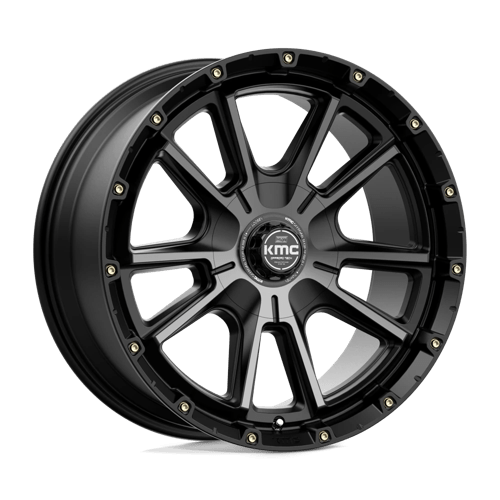 KMC KM100 SYNC 20X9 SATIN BLACK W/ GRAY TINT