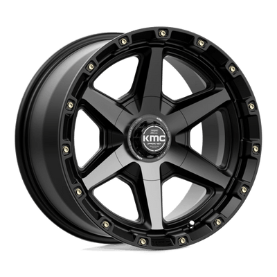 KMC KM101 TEMPO 20X9 SATIN BLACK W/ GRAY TINT