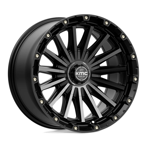 KMC KM102 SIGNAL 20X9 SATIN BLACK W/ GRAY TINT