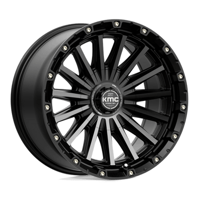 KMC KM102 SIGNAL 20X9 SATIN BLACK W/ GRAY TINT