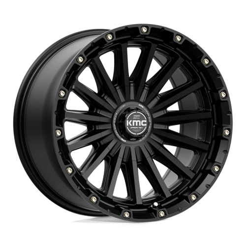 KMC KM102 SIGNAL 17X9 SATIN BLACK