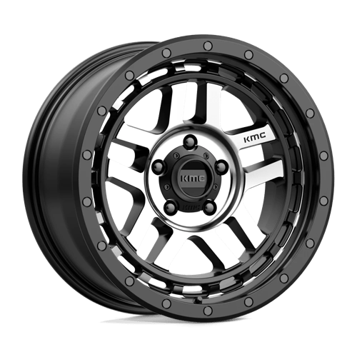 KMC KM540 RECON 18X8.5 SATIN BLACK MACHINED