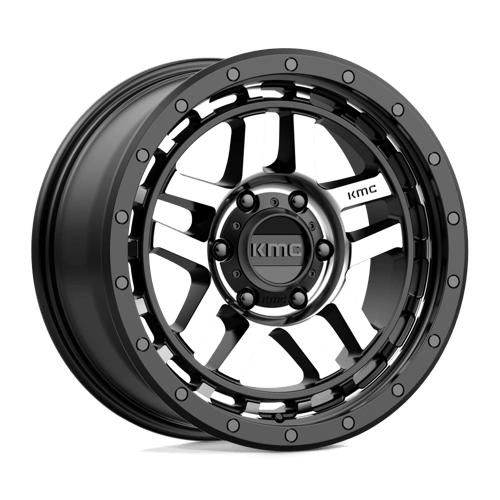 KMC KM540 RECON 18X8.5 SATIN BLACK MACHINED