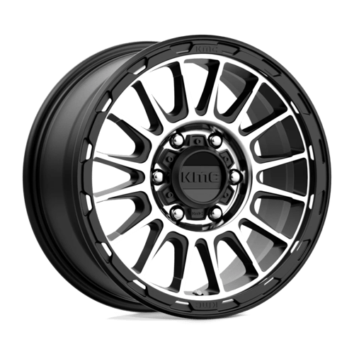 KMC KM542 IMPACT 16X8 SATIN BLACK MACHINED
