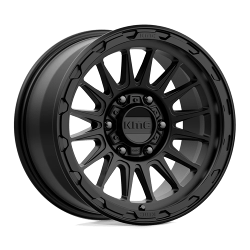 KMC KM542 IMPACT 17X9 SATIN BLACK