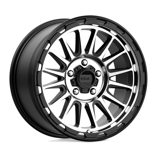 KMC KM542 IMPACT 18X9 SATIN BLACK MACHINED