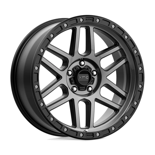 KMC KM544 MESA 20X9 SATIN BLACK W/ GRAY TINT