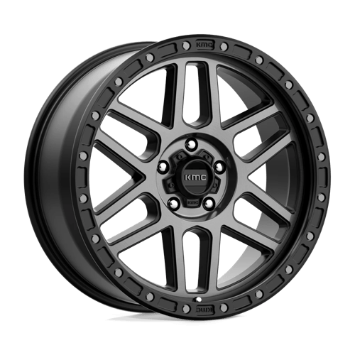 KMC KM544 MESA 20X9 SATIN BLACK W/ GRAY TINT