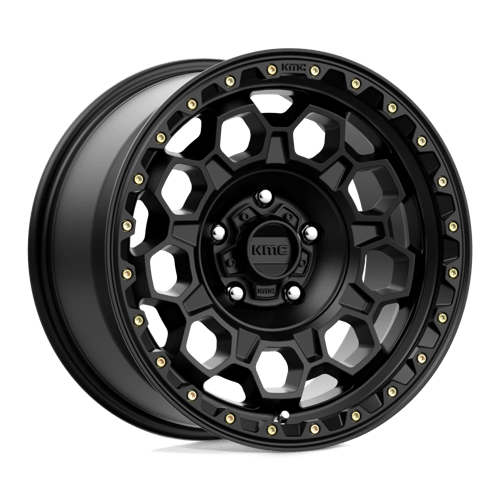 KMC KM545 TREK 17X9 SATIN BLACK