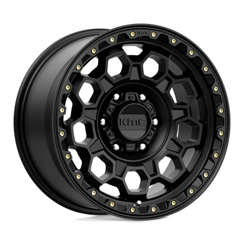 KMC KM545 TREK 17X9 SATIN BLACK