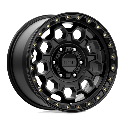 KMC KM545 TREK 17X9 SATIN BLACK