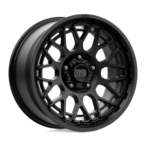 KMC KM722 TECHNIC 17X8.5 SATIN BLACK