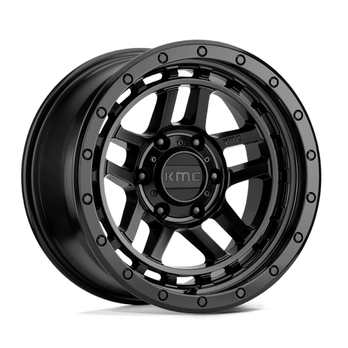 KMC KM540 RECON 17X9 SATIN BLACK