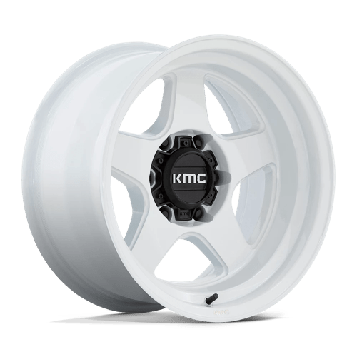 KMC KM728 LOBO 17X9 GLOSS WHITE